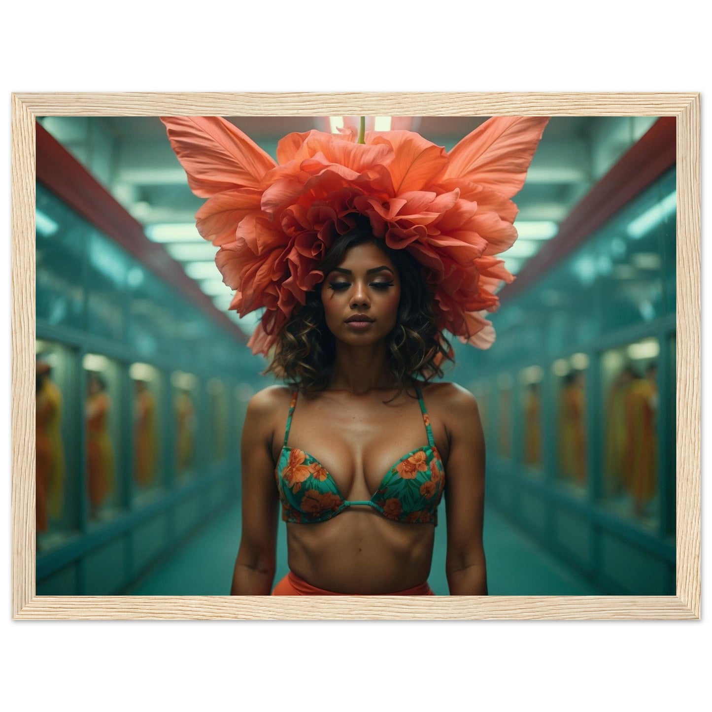 Premium Matte Paper Wooden Framed Poster