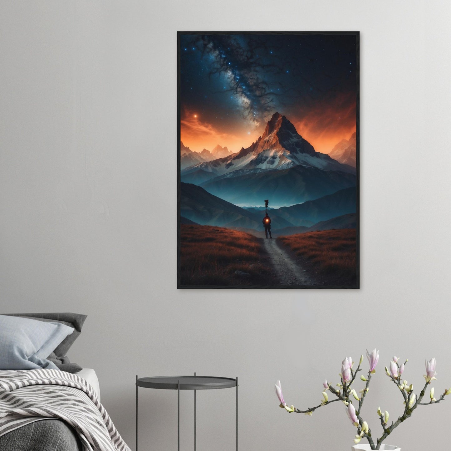Premium Matte Paper Wooden Framed Poster