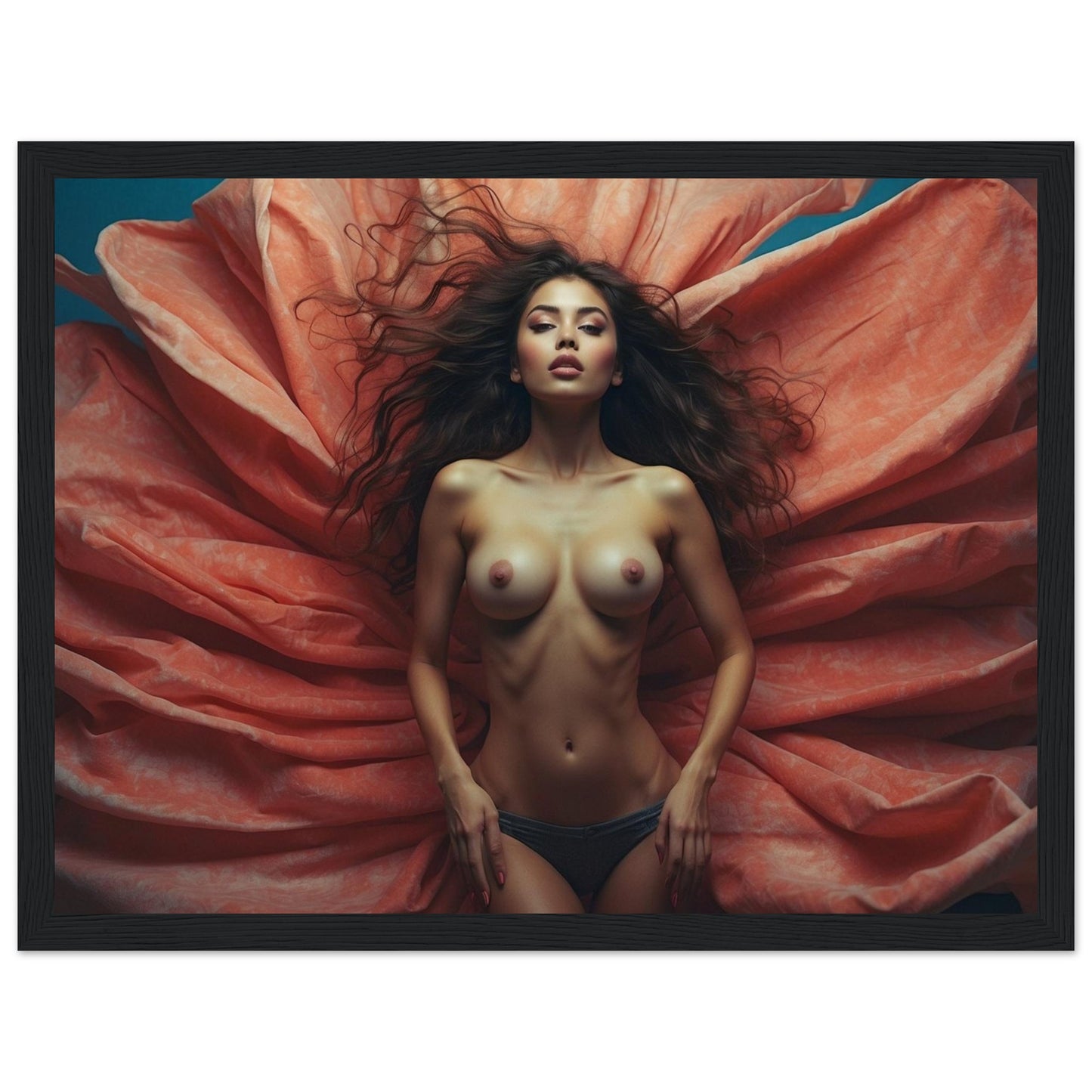 Premium Matte Paper Wooden Framed Poster