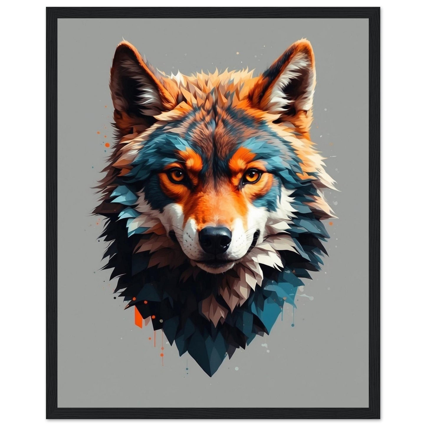 Premium Matte Paper Wooden Framed Poster