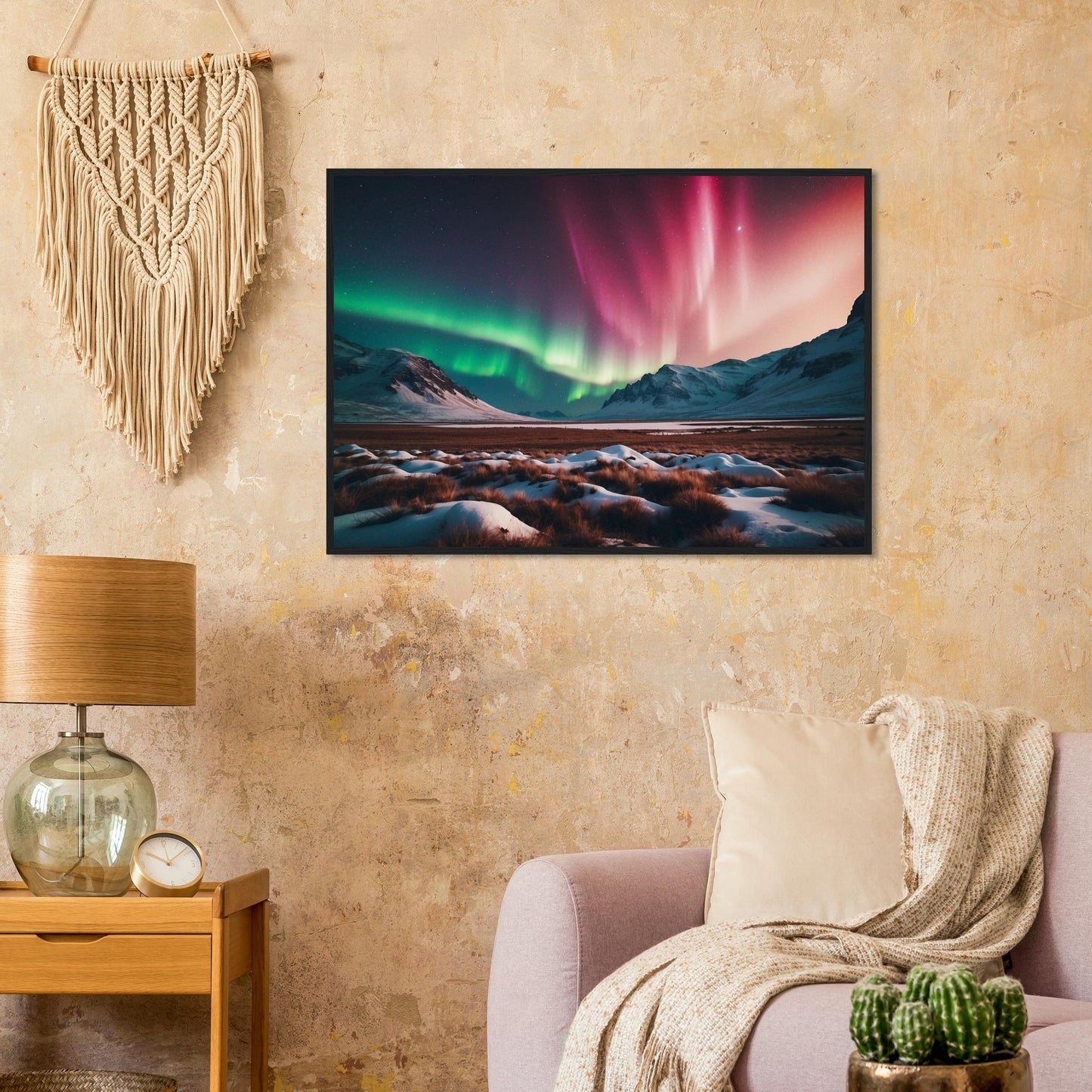 Premium Matte Paper Wooden Framed Poster