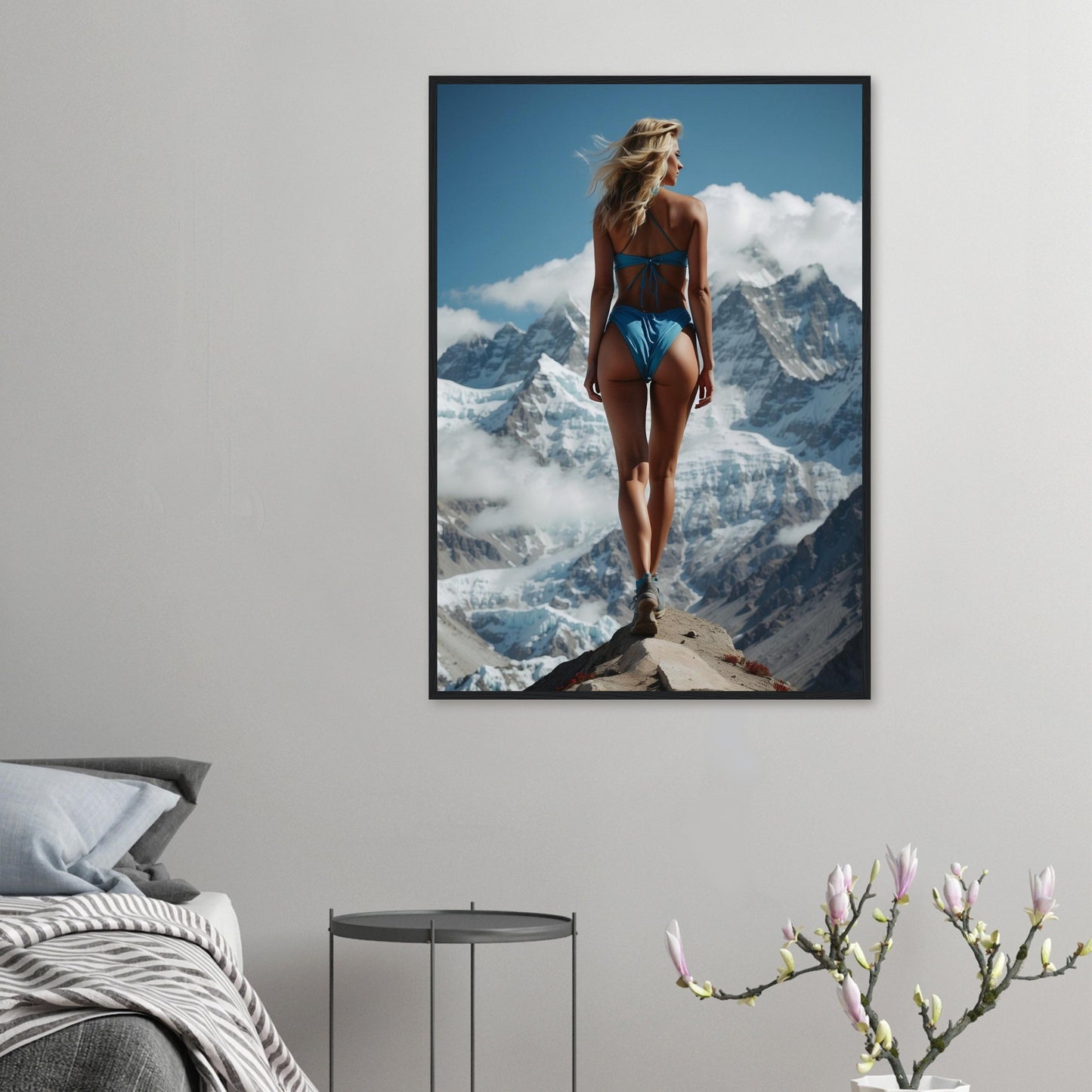 Premium Matte Paper Wooden Framed Poster
