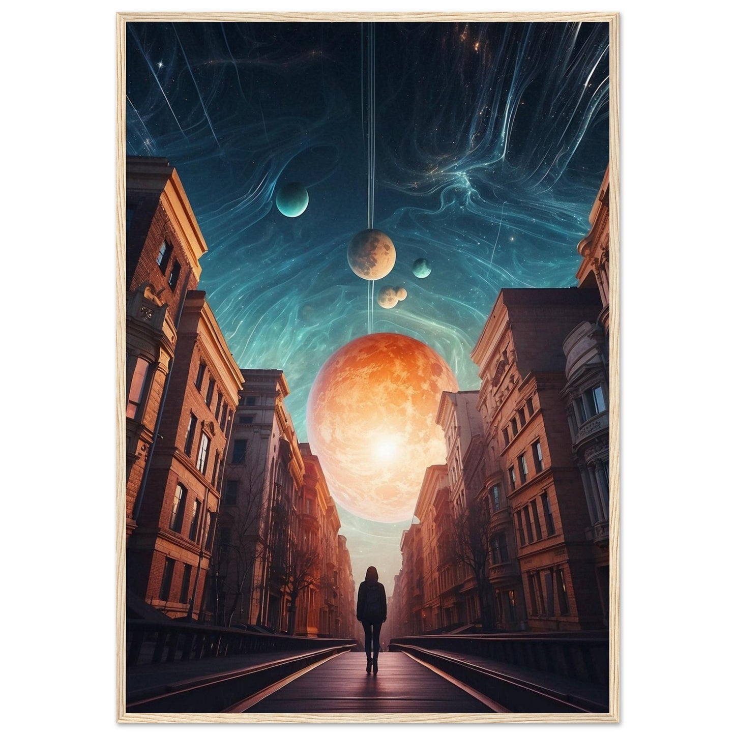 Premium Matte Paper Wooden Framed Poster