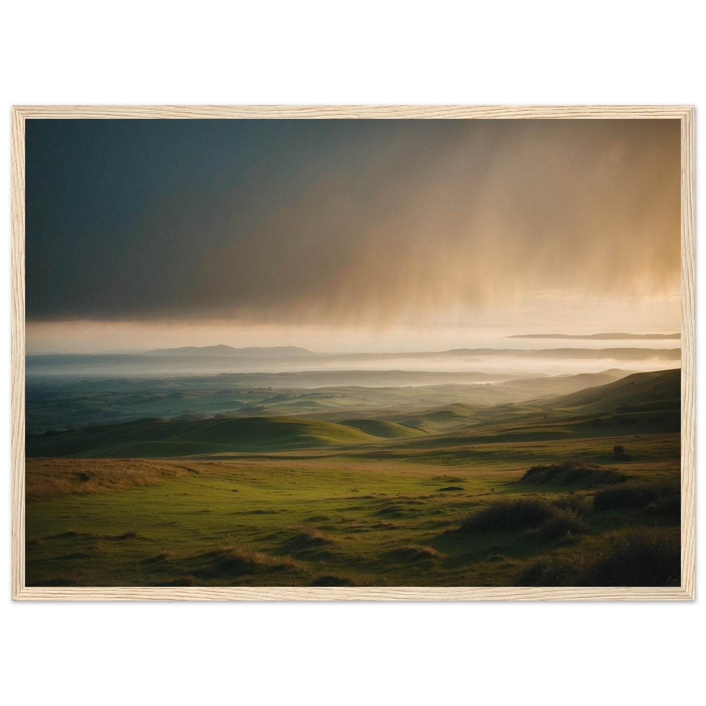 Premium Matte Paper Wooden Framed Poster