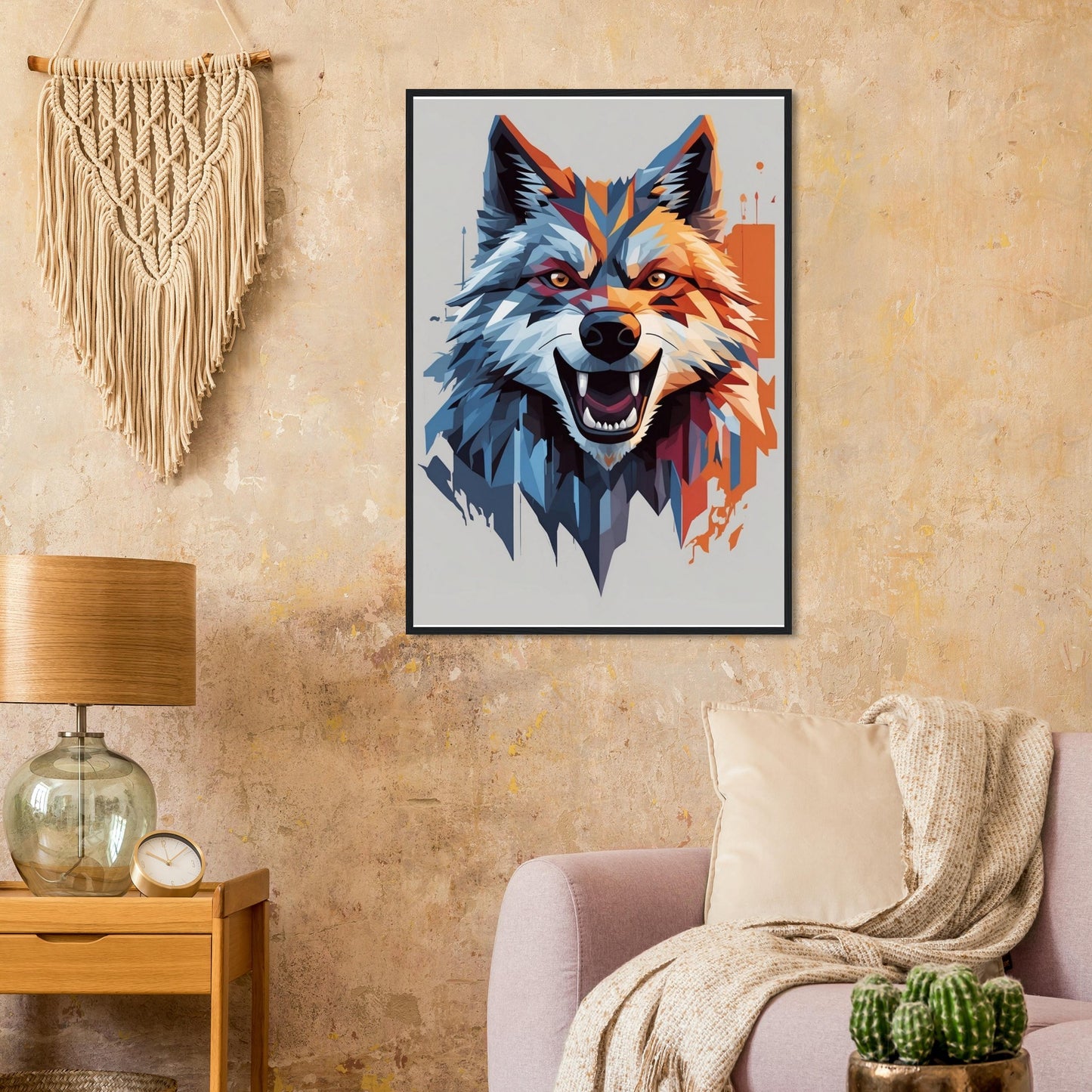 Premium Matte Paper Wooden Framed Poster