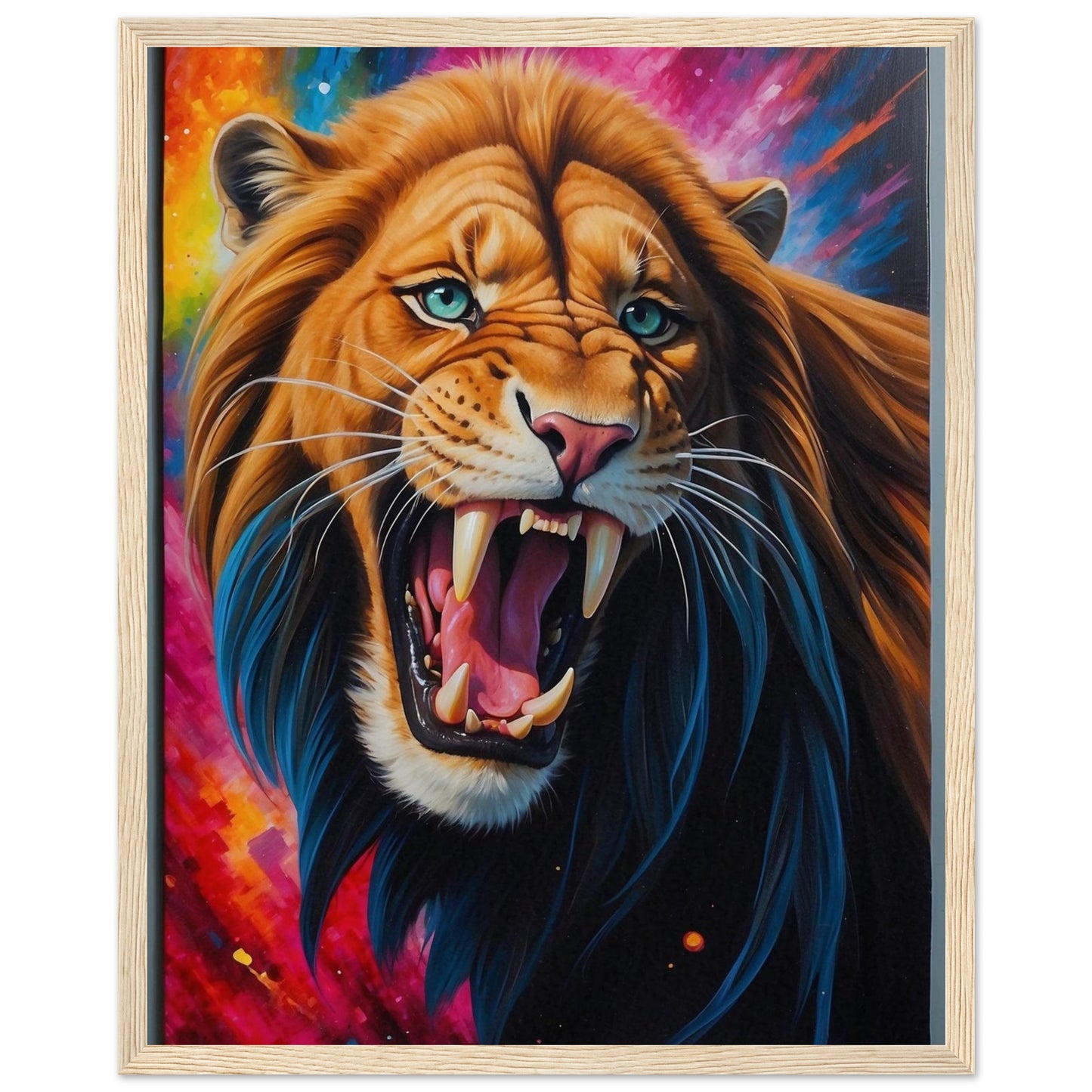Premium Matte Paper Wooden Framed Poster