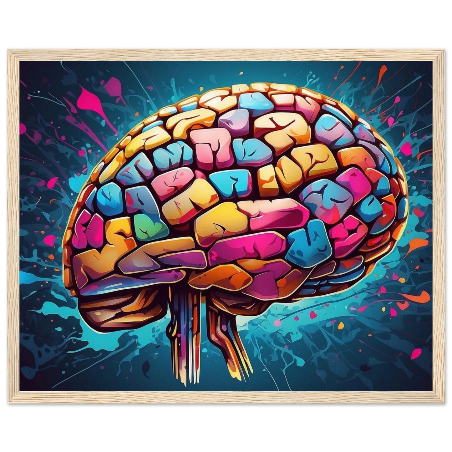 Premium Matte Paper Wooden Framed Poster