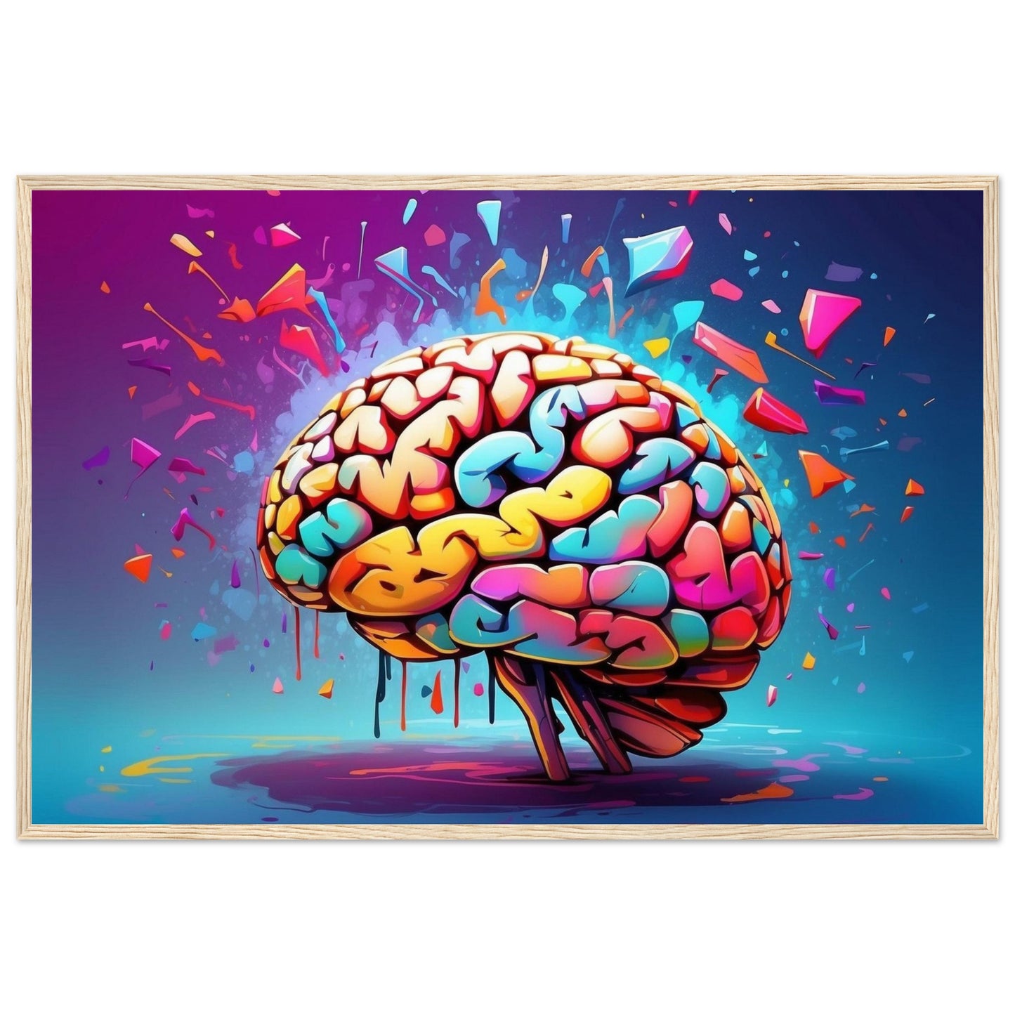 Premium Matte Paper Wooden Framed Poster