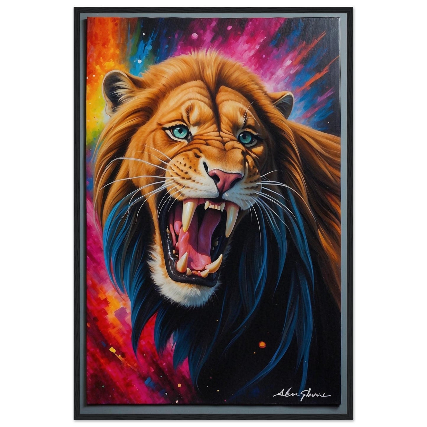 Premium Matte Paper Wooden Framed Poster