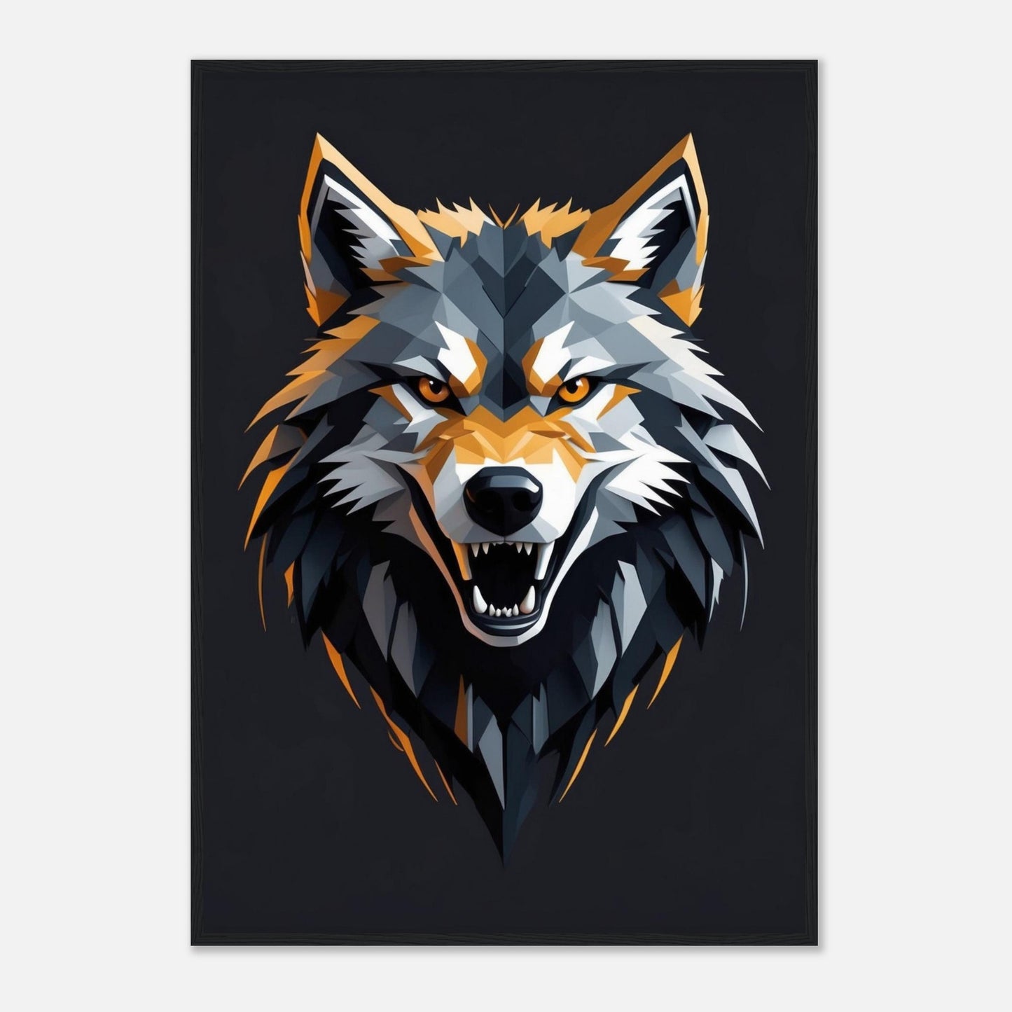 Premium Matte Paper Wooden Framed Poster