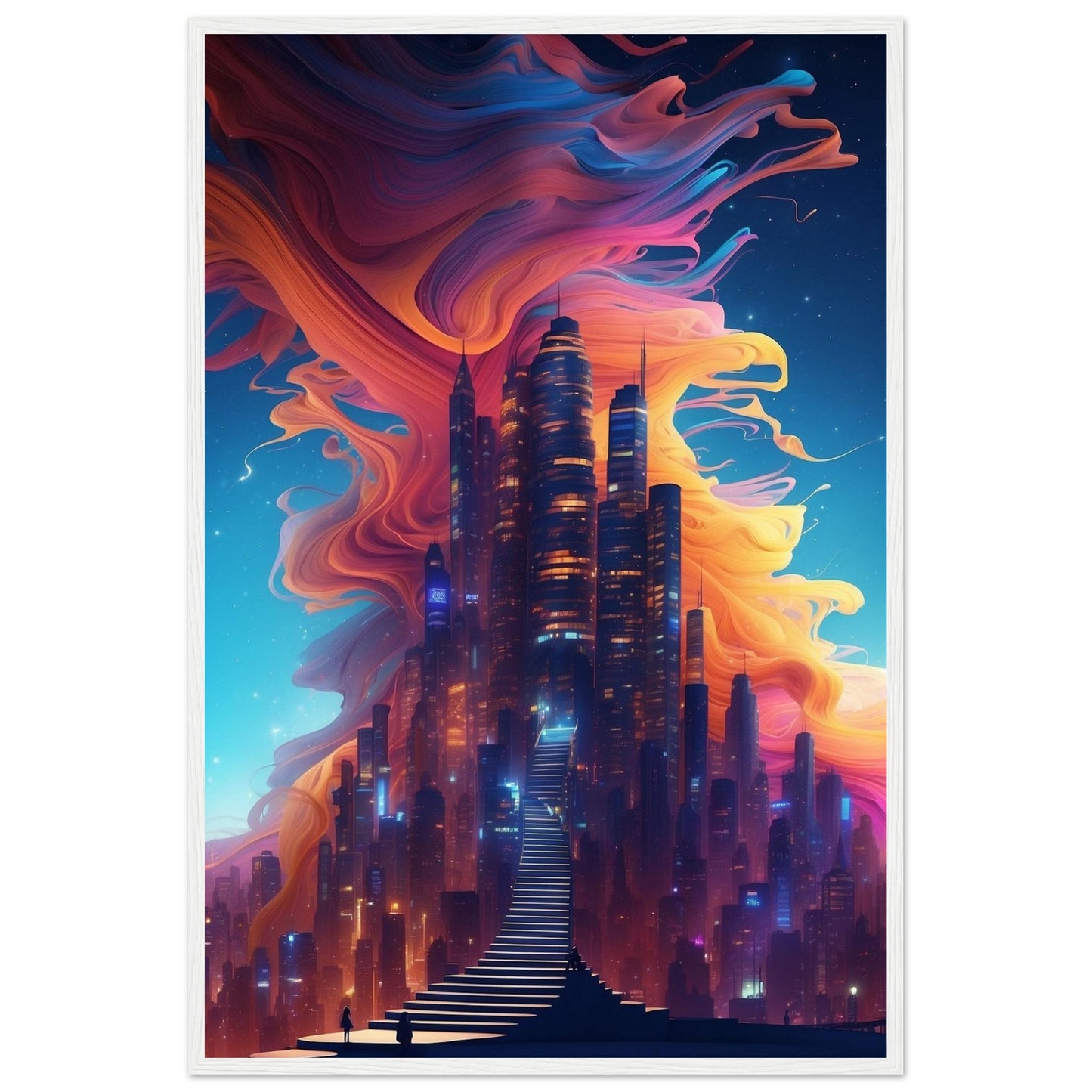 Premium Matte Paper Wooden Framed Poster
