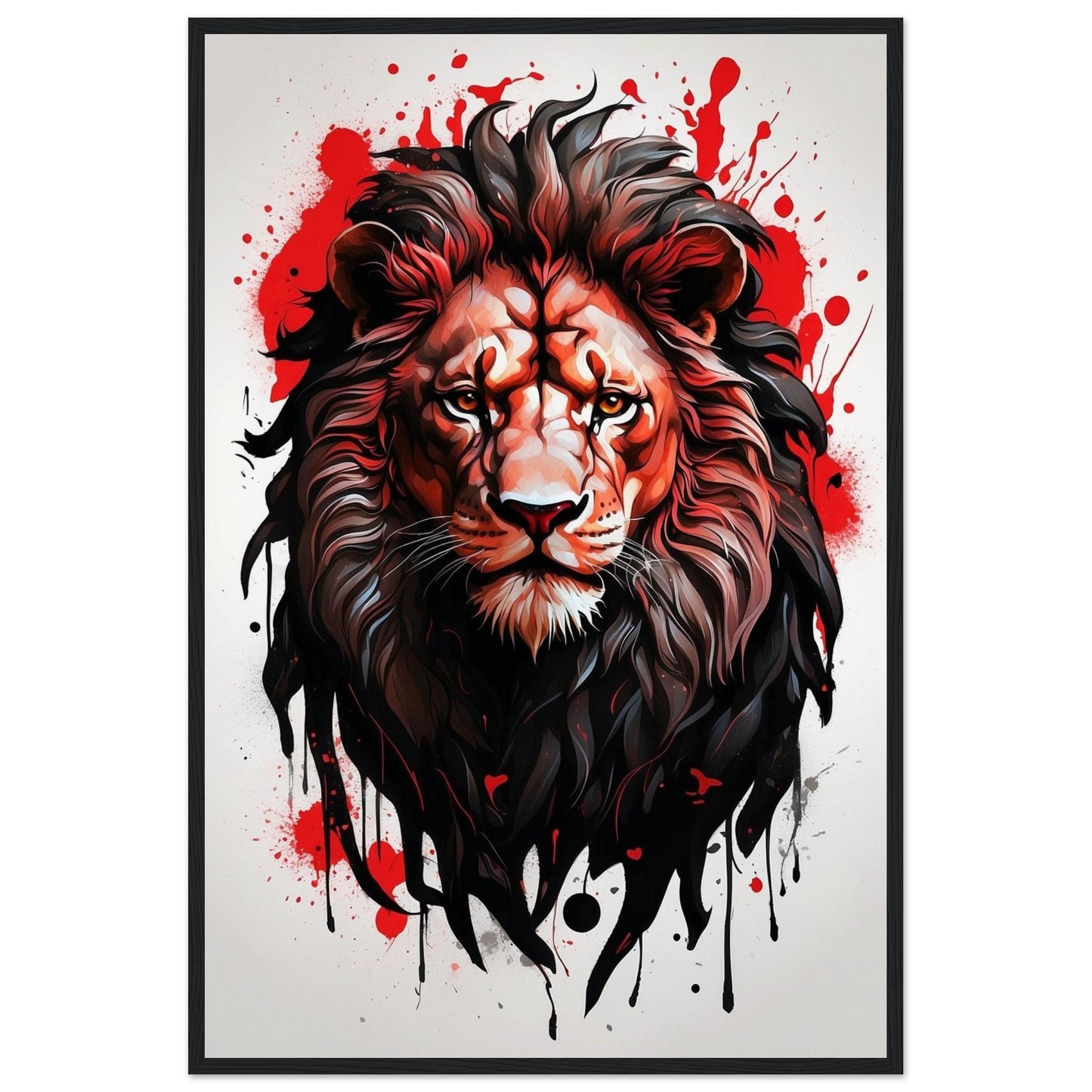 Premium Matte Paper Wooden Framed Poster
