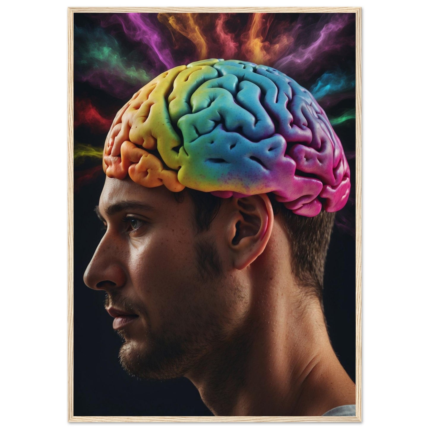 Premium Matte Paper Wooden Framed Poster