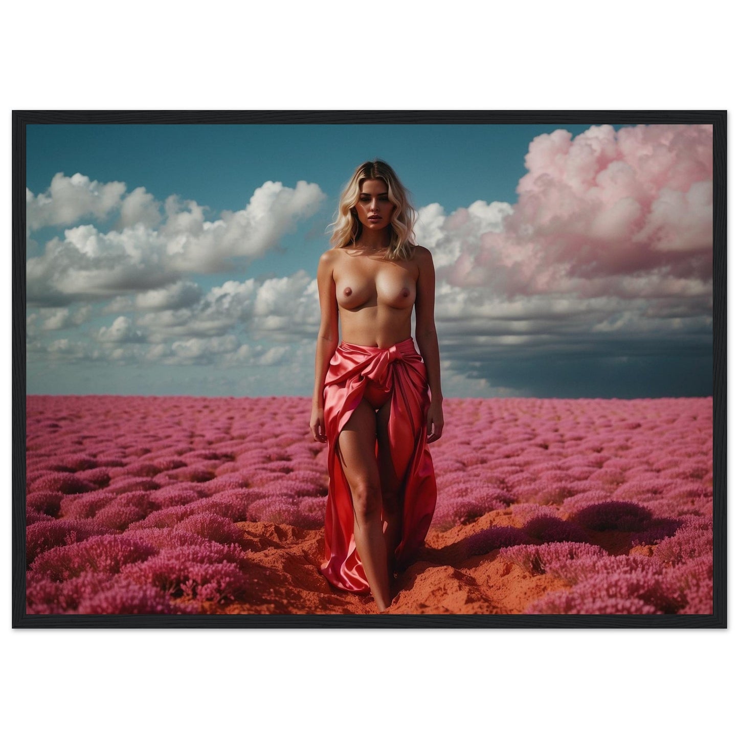 Premium Matte Paper Wooden Framed Poster