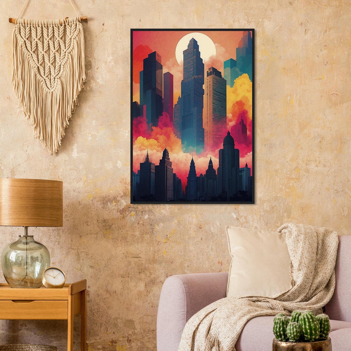 Premium Matte Paper Wooden Framed Poster