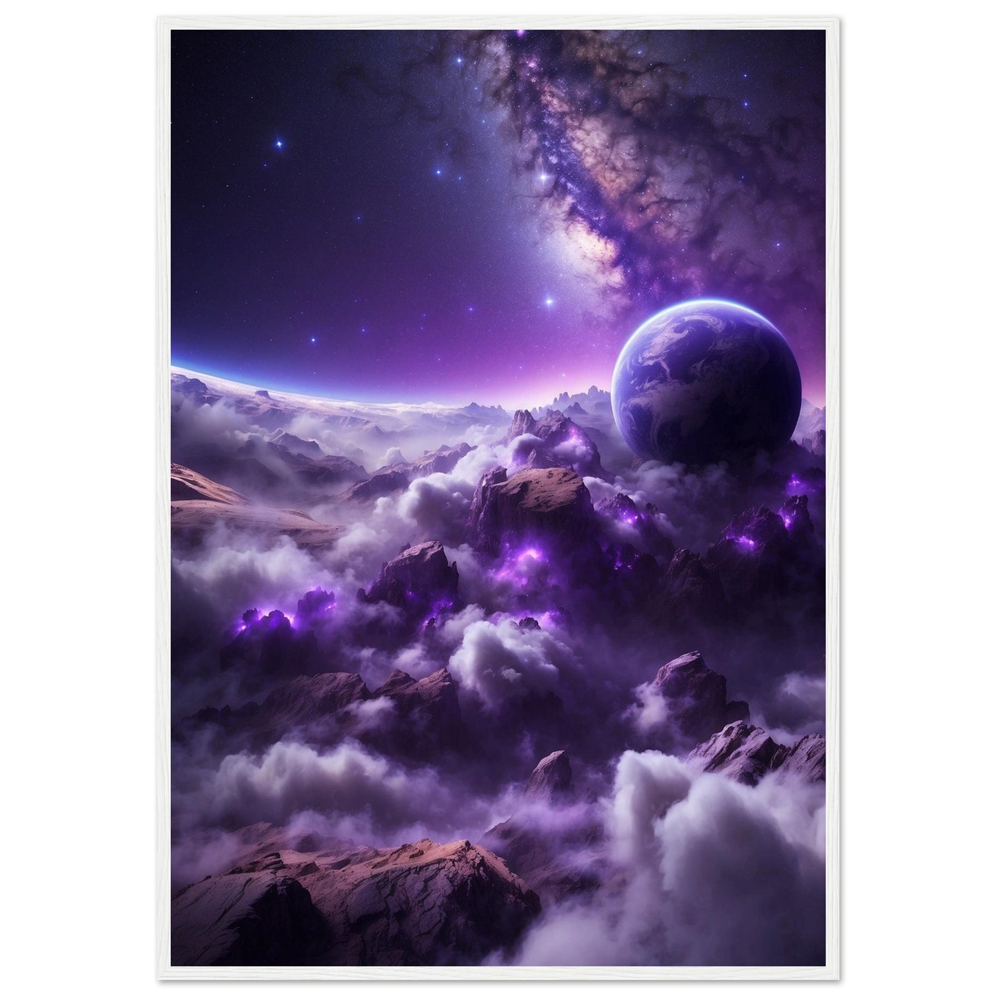 Premium Matte Paper Wooden Framed Poster