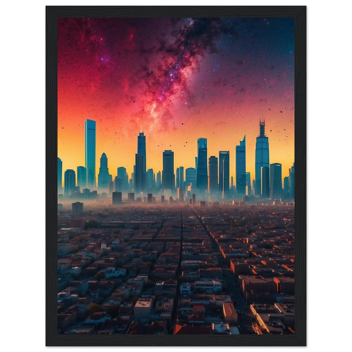 Premium Matte Paper Wooden Framed Poster