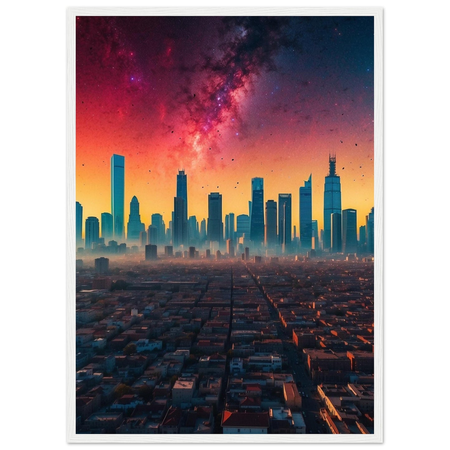 Premium Matte Paper Wooden Framed Poster