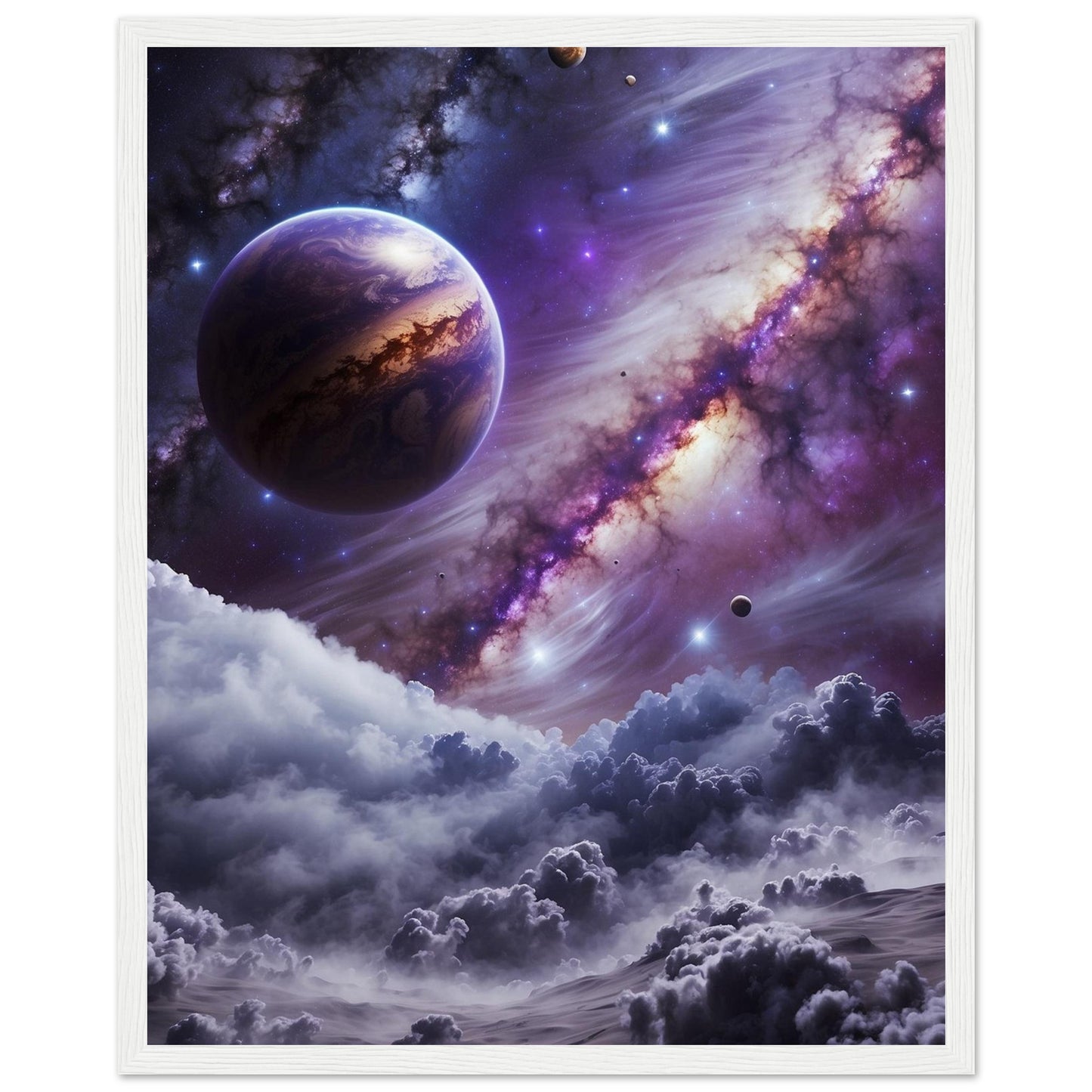 Premium Matte Paper Wooden Framed Poster