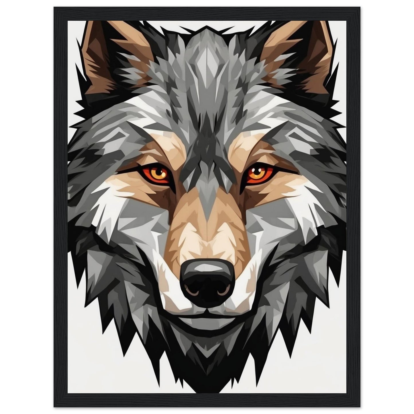 Premium Matte Paper Wooden Framed Poster