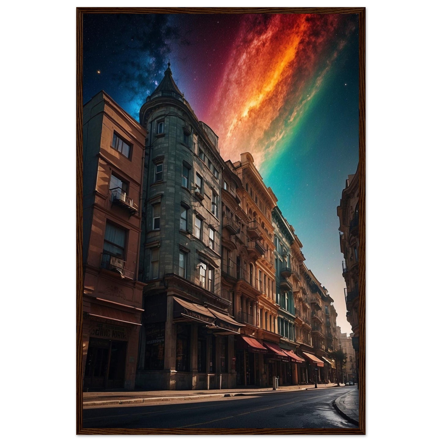 Premium Matte Paper Wooden Framed Poster