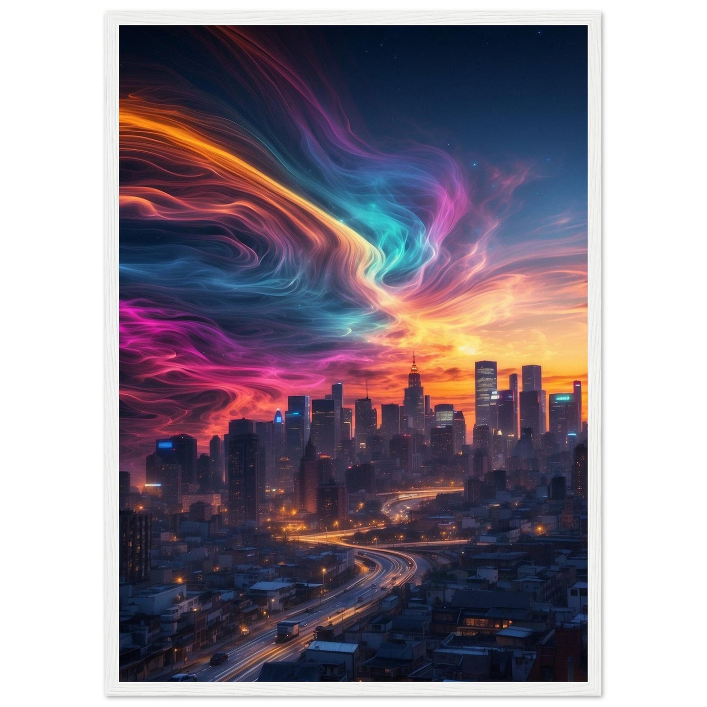 Premium Matte Paper Wooden Framed Poster