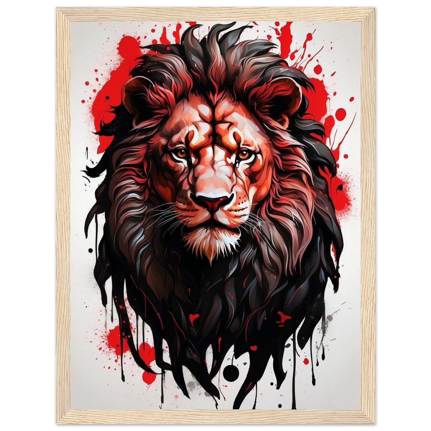 Premium Matte Paper Wooden Framed Poster