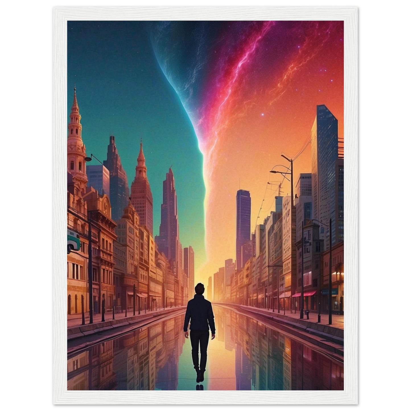 Premium Matte Paper Wooden Framed Poster