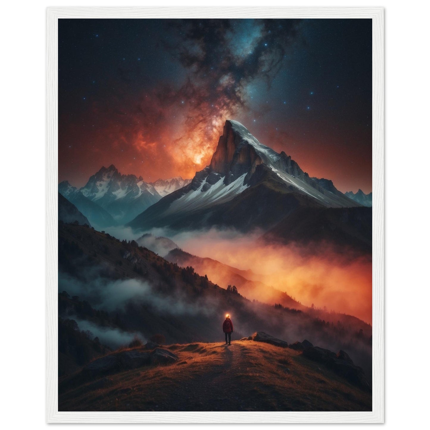 Premium Matte Paper Wooden Framed Poster
