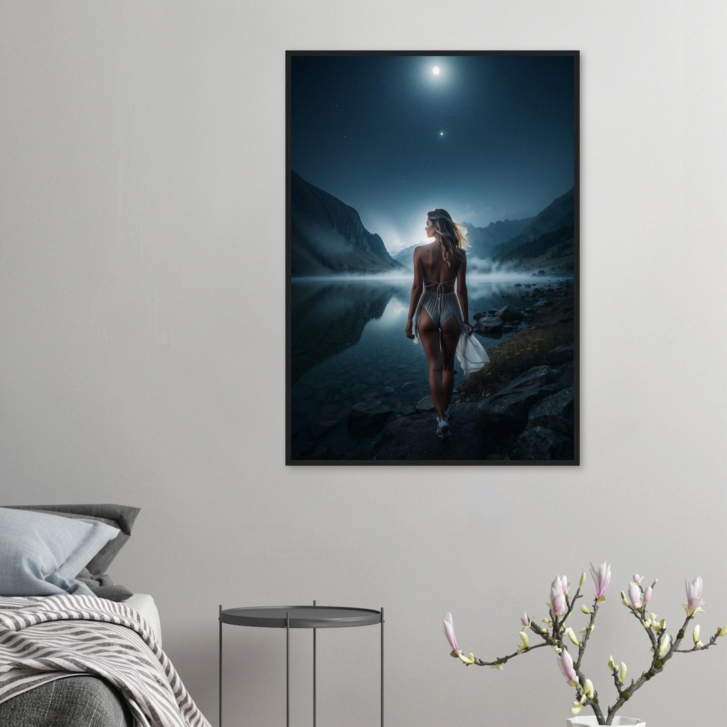 Premium Matte Paper Wooden Framed Poster