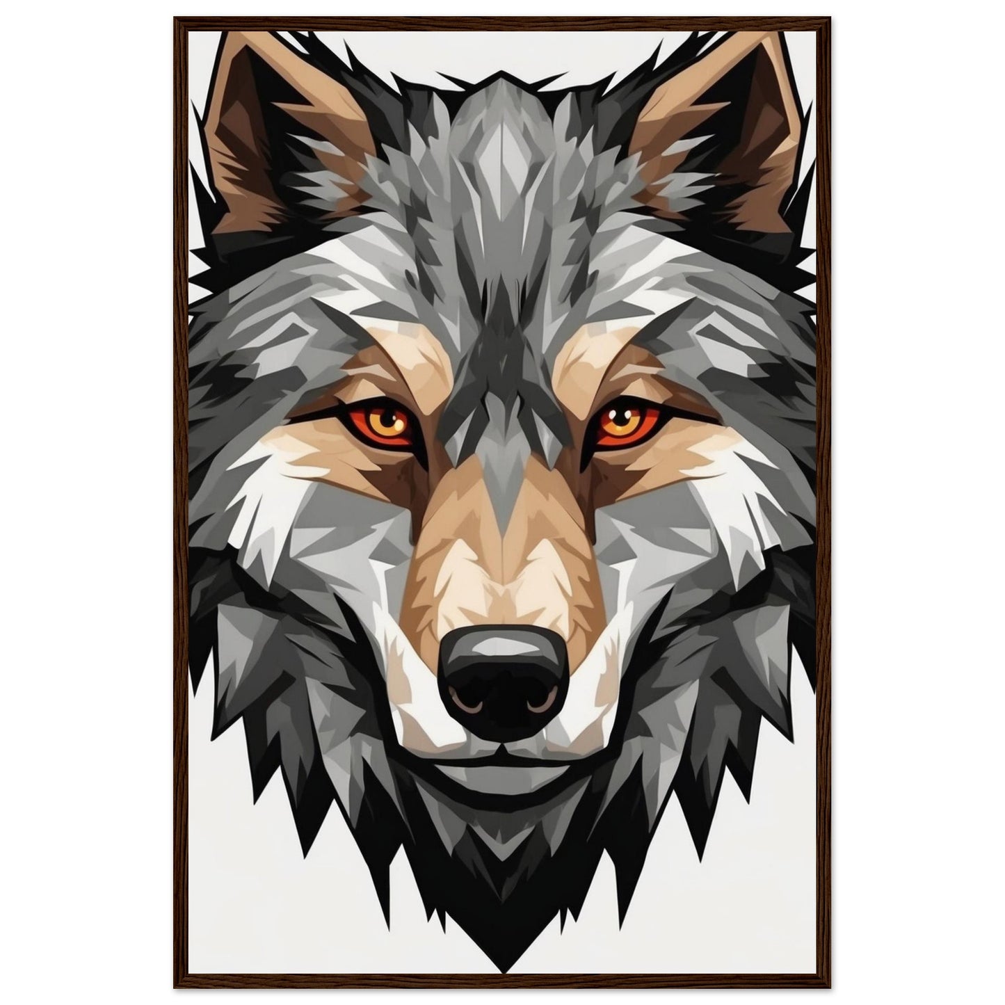 Premium Matte Paper Wooden Framed Poster