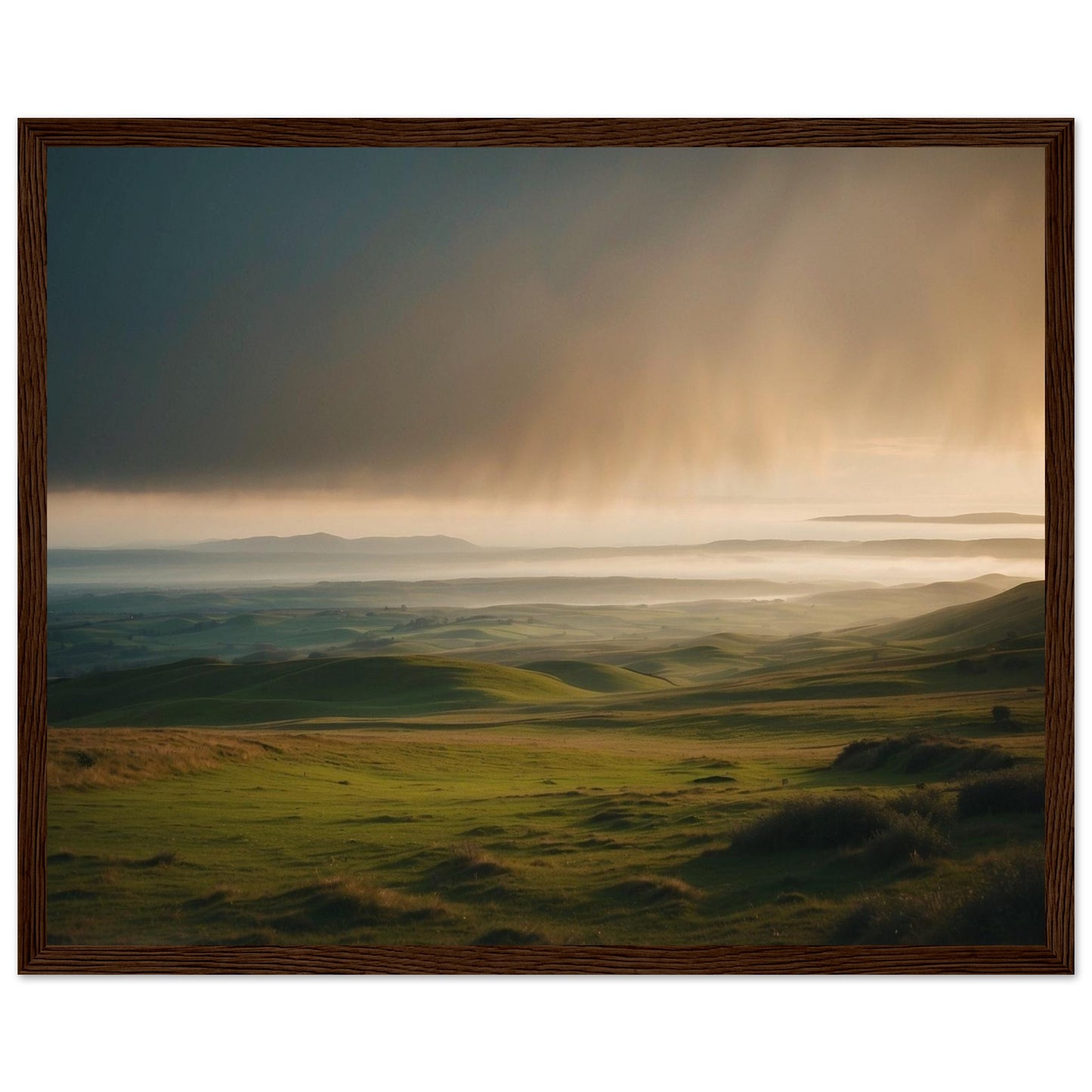 Premium Matte Paper Wooden Framed Poster