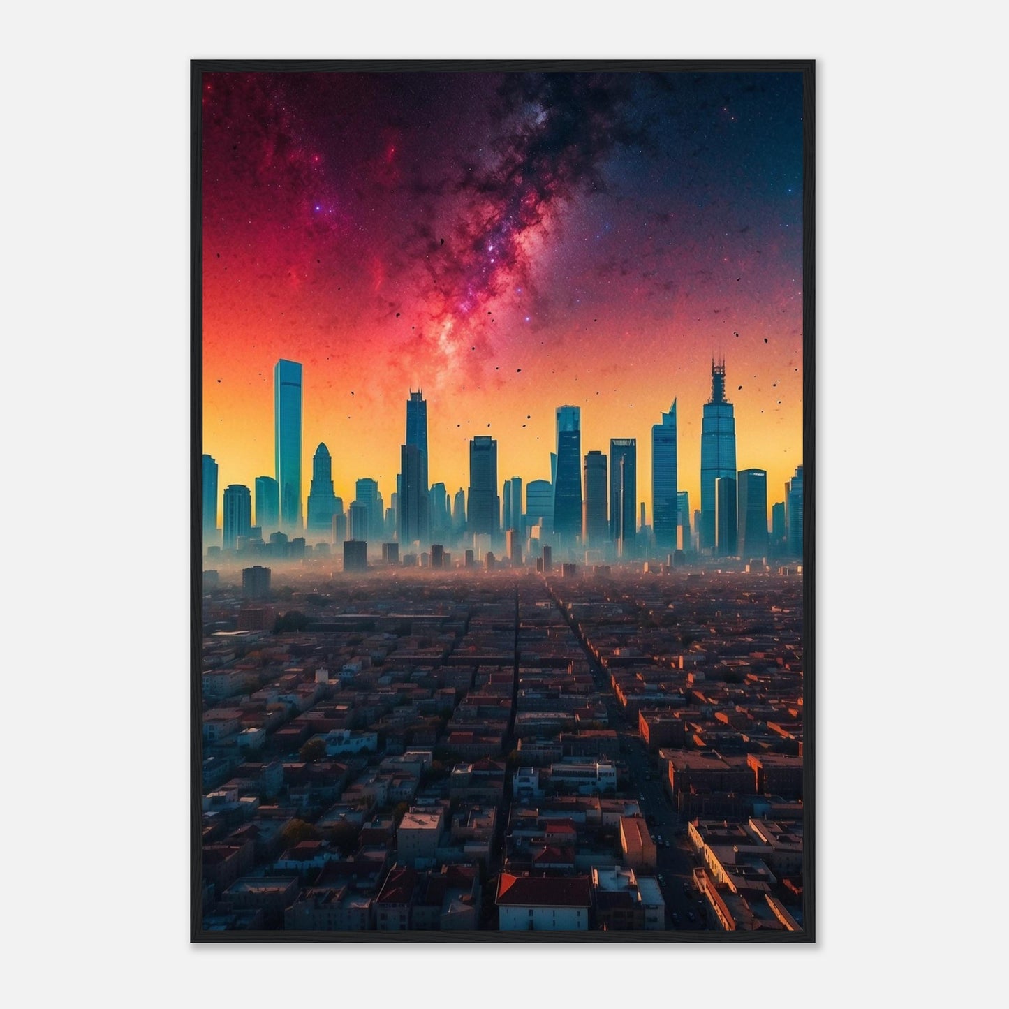 Premium Matte Paper Wooden Framed Poster