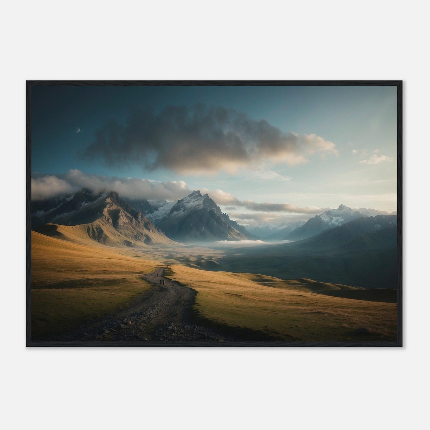 Premium Matte Paper Wooden Framed Poster