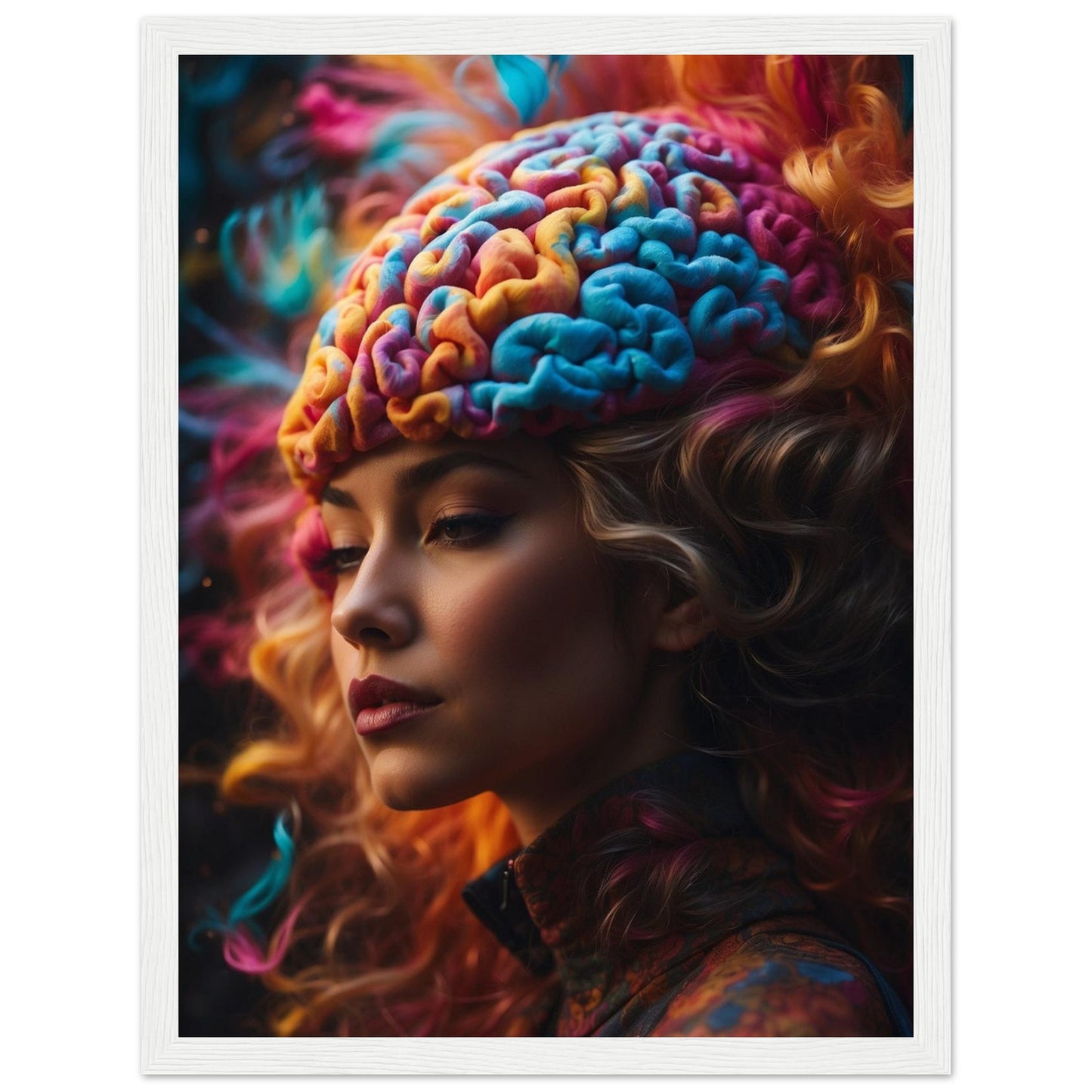 Premium Matte Paper Wooden Framed Poster