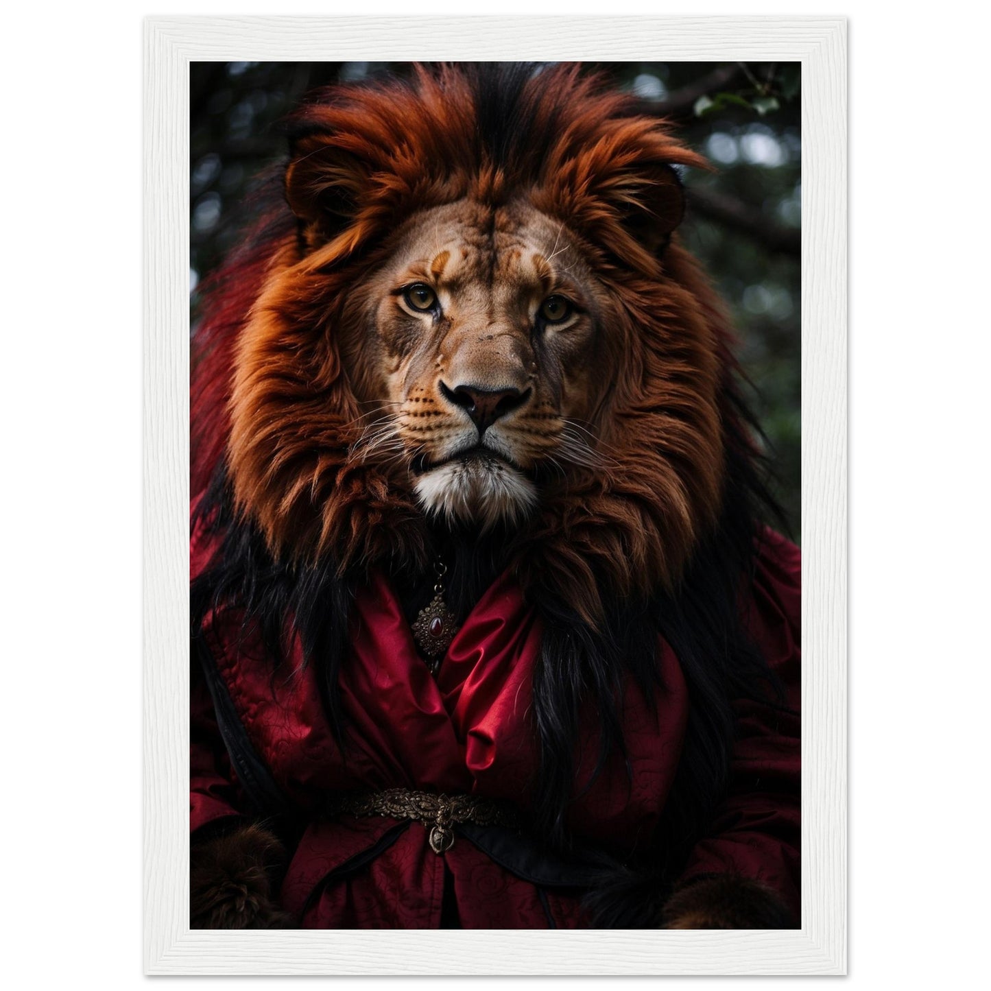 Premium Matte Paper Wooden Framed Poster