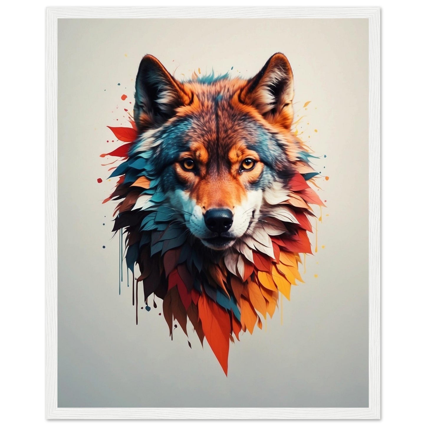 Premium Matte Paper Wooden Framed Poster