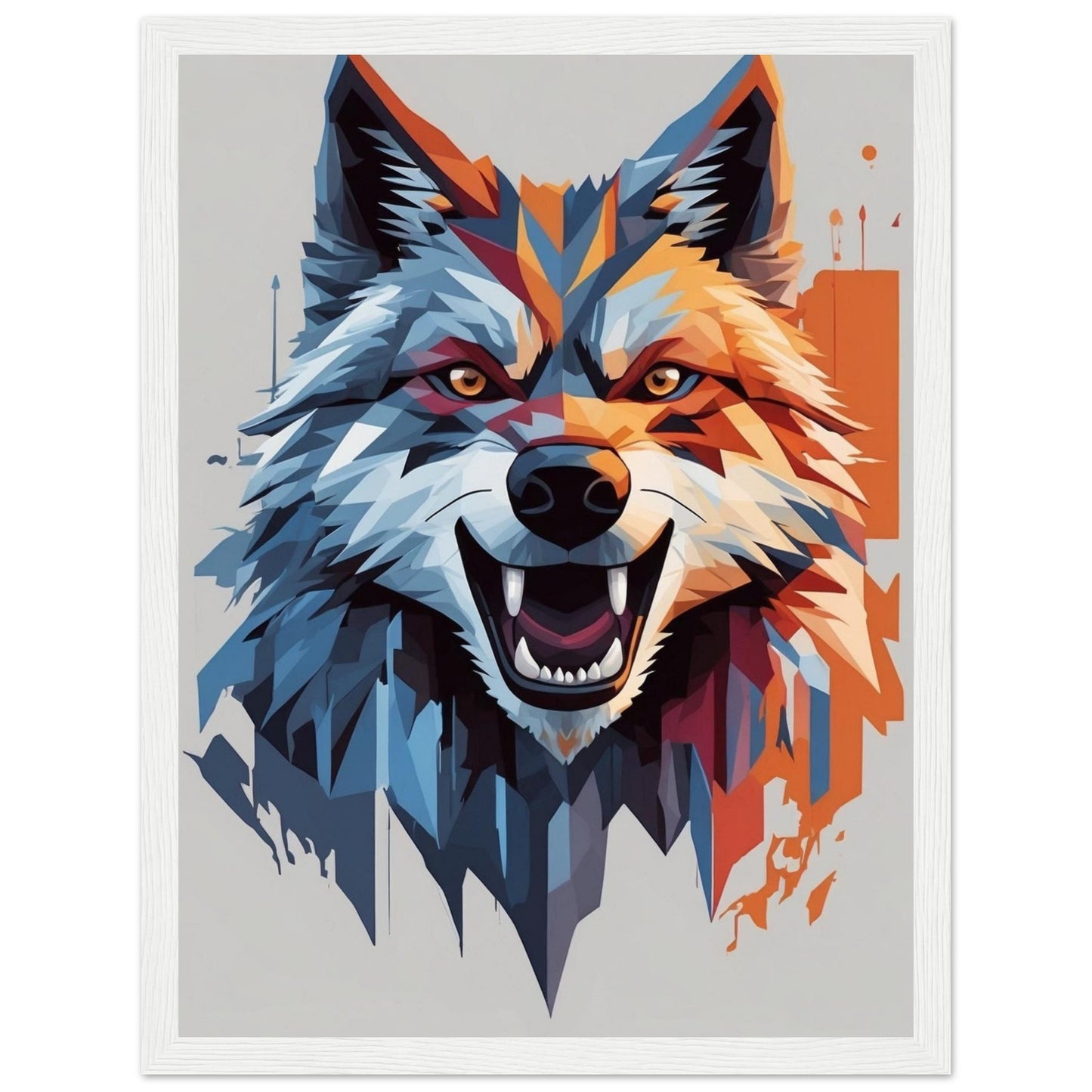 Premium Matte Paper Wooden Framed Poster
