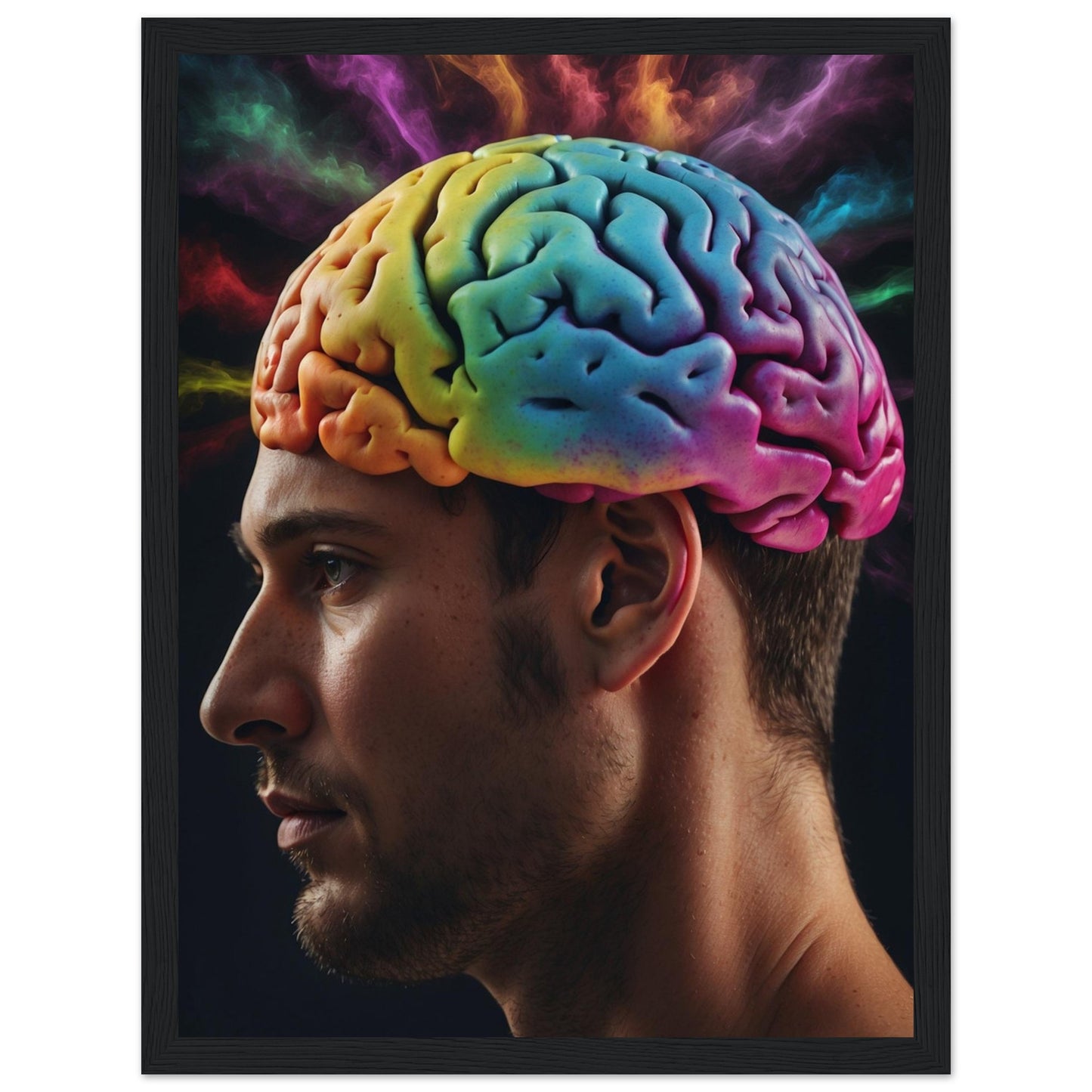 Premium Matte Paper Wooden Framed Poster