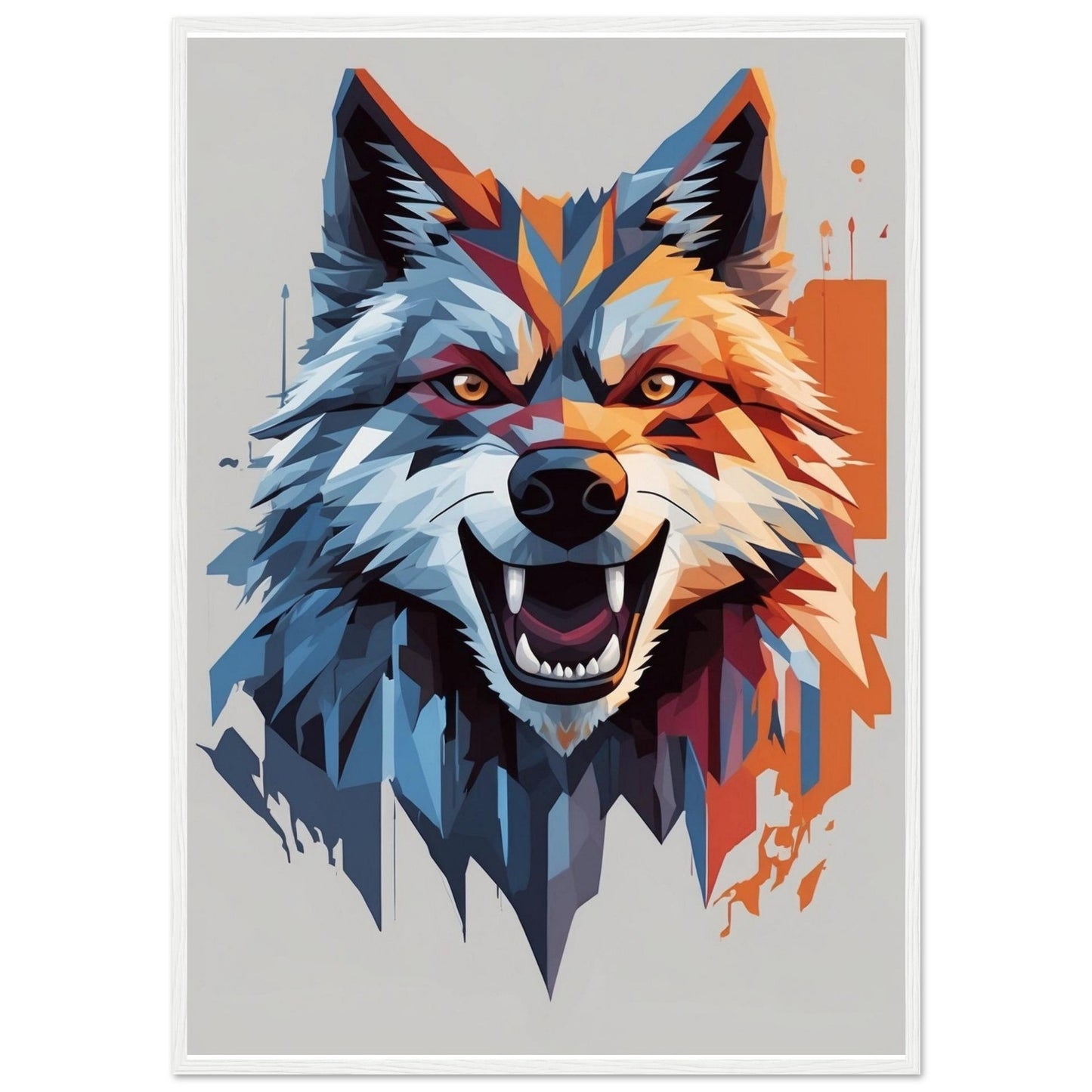 Premium Matte Paper Wooden Framed Poster
