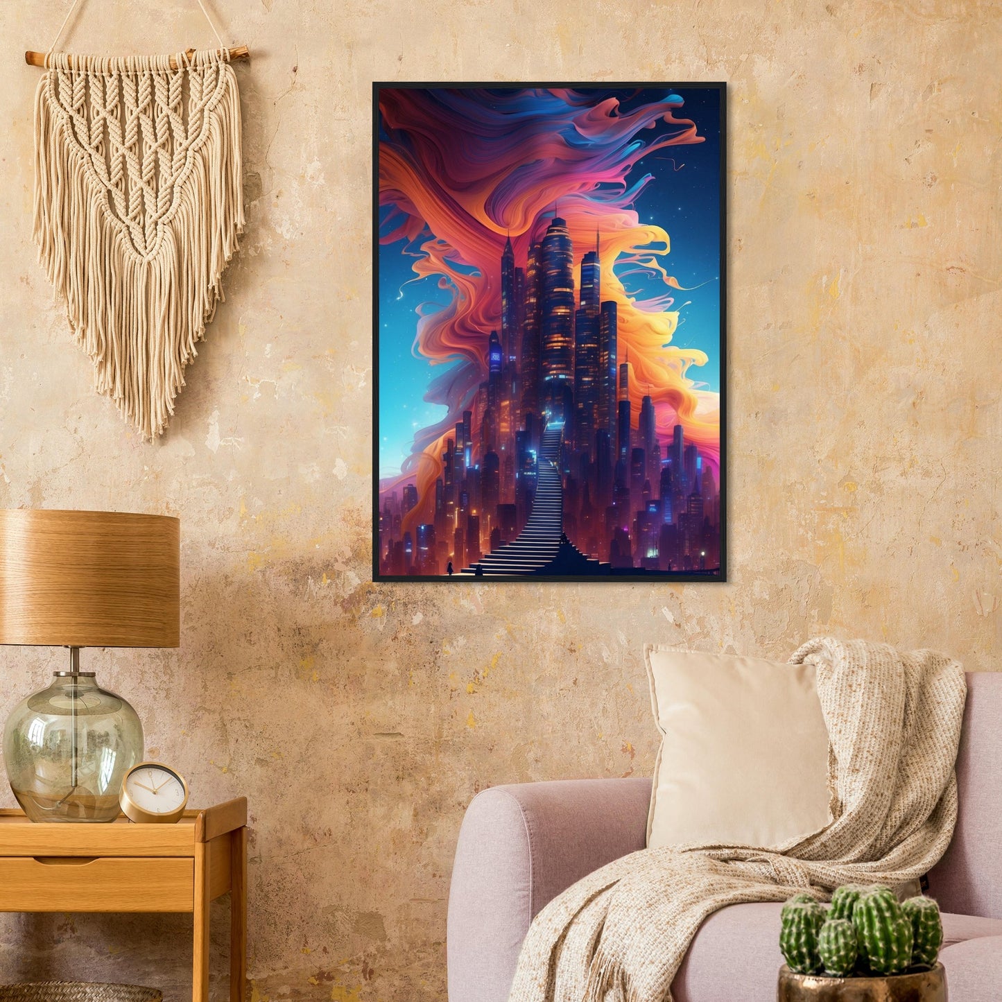 Premium Matte Paper Wooden Framed Poster