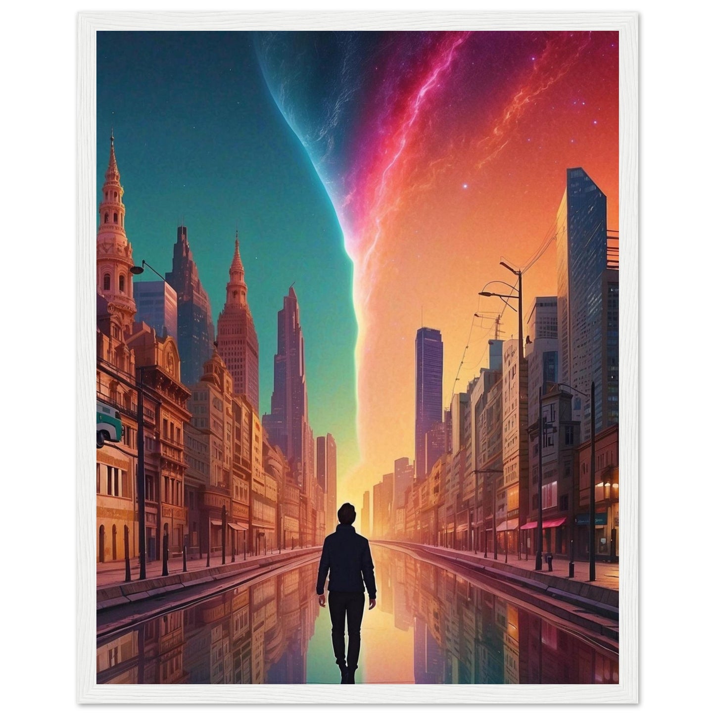 Premium Matte Paper Wooden Framed Poster