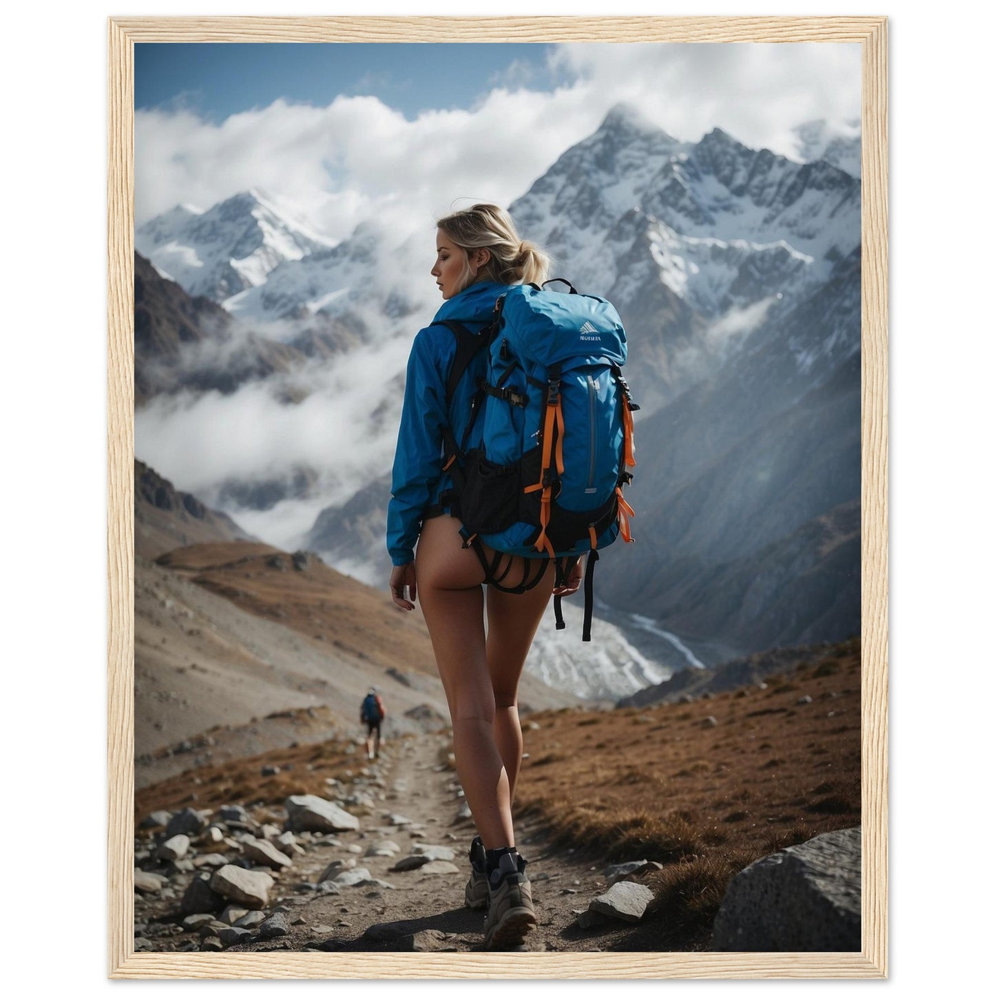 Premium Matte Paper Wooden Framed Poster