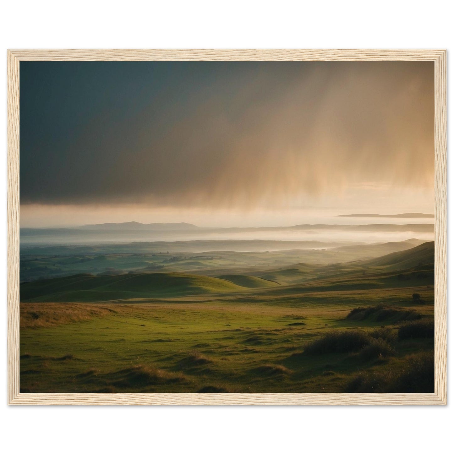 Premium Matte Paper Wooden Framed Poster
