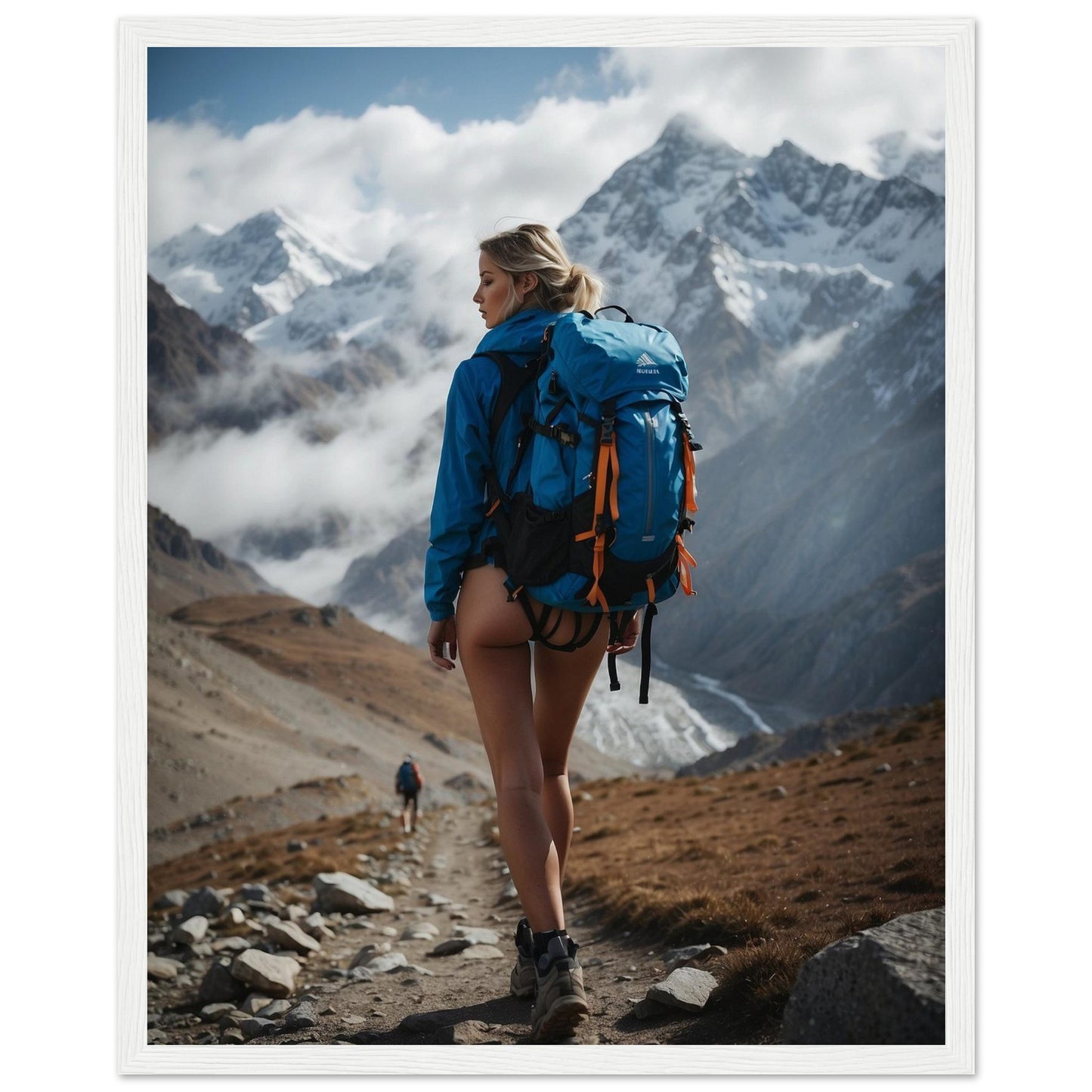 Premium Matte Paper Wooden Framed Poster