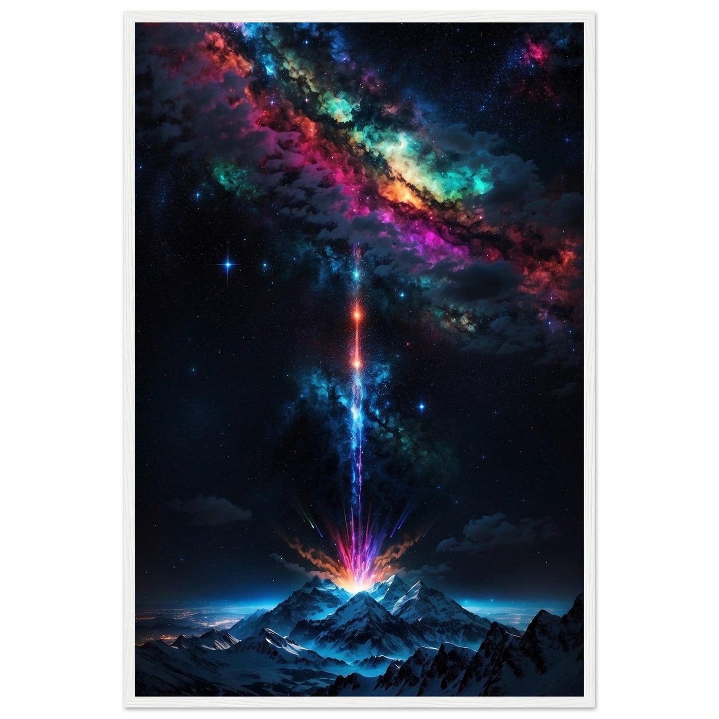 Premium Matte Paper Wooden Framed Poster