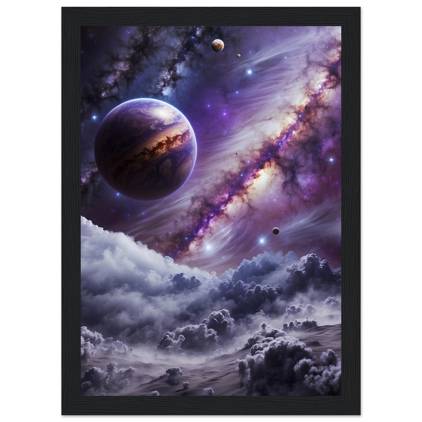 Premium Matte Paper Wooden Framed Poster