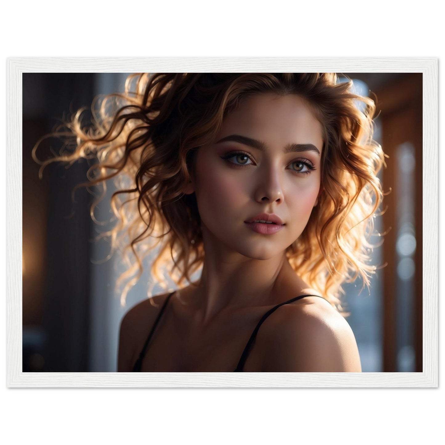 Premium Matte Paper Wooden Framed Poster