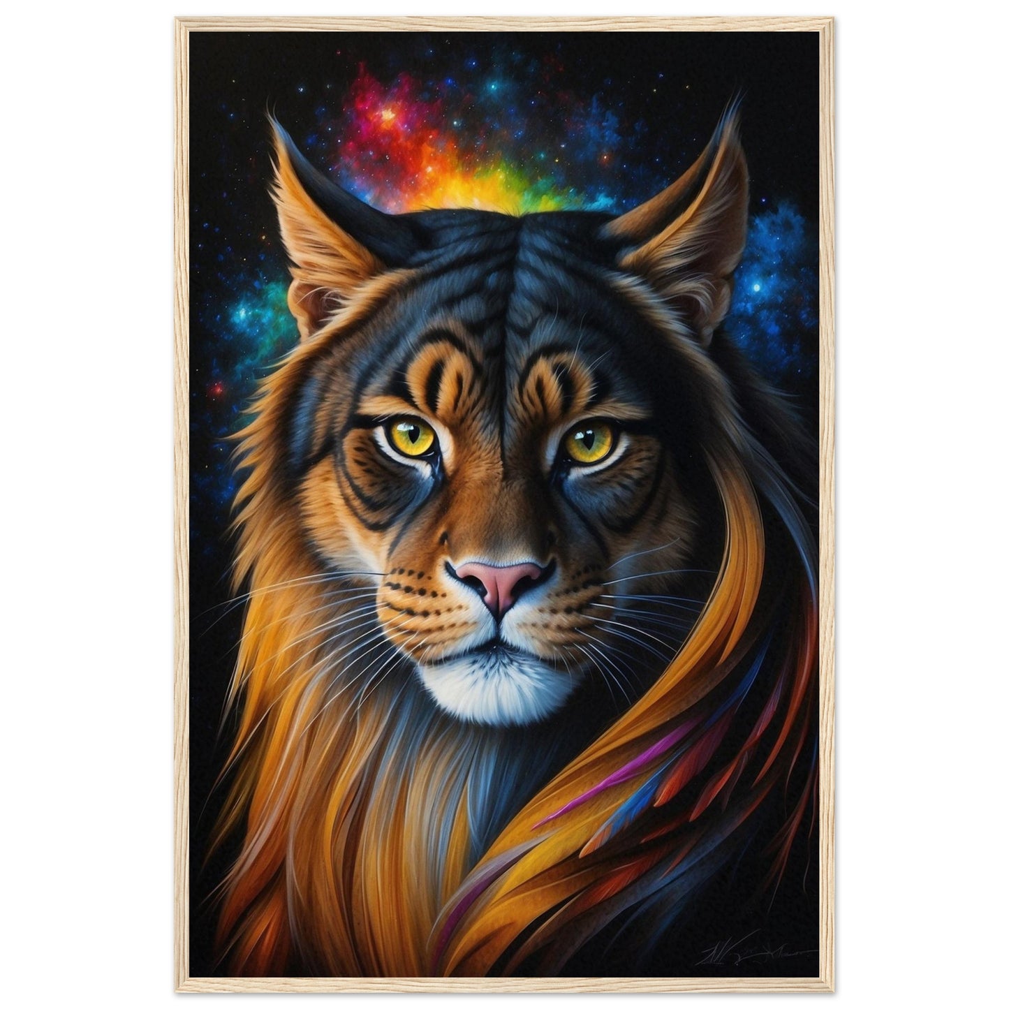 Premium Matte Paper Wooden Framed Poster