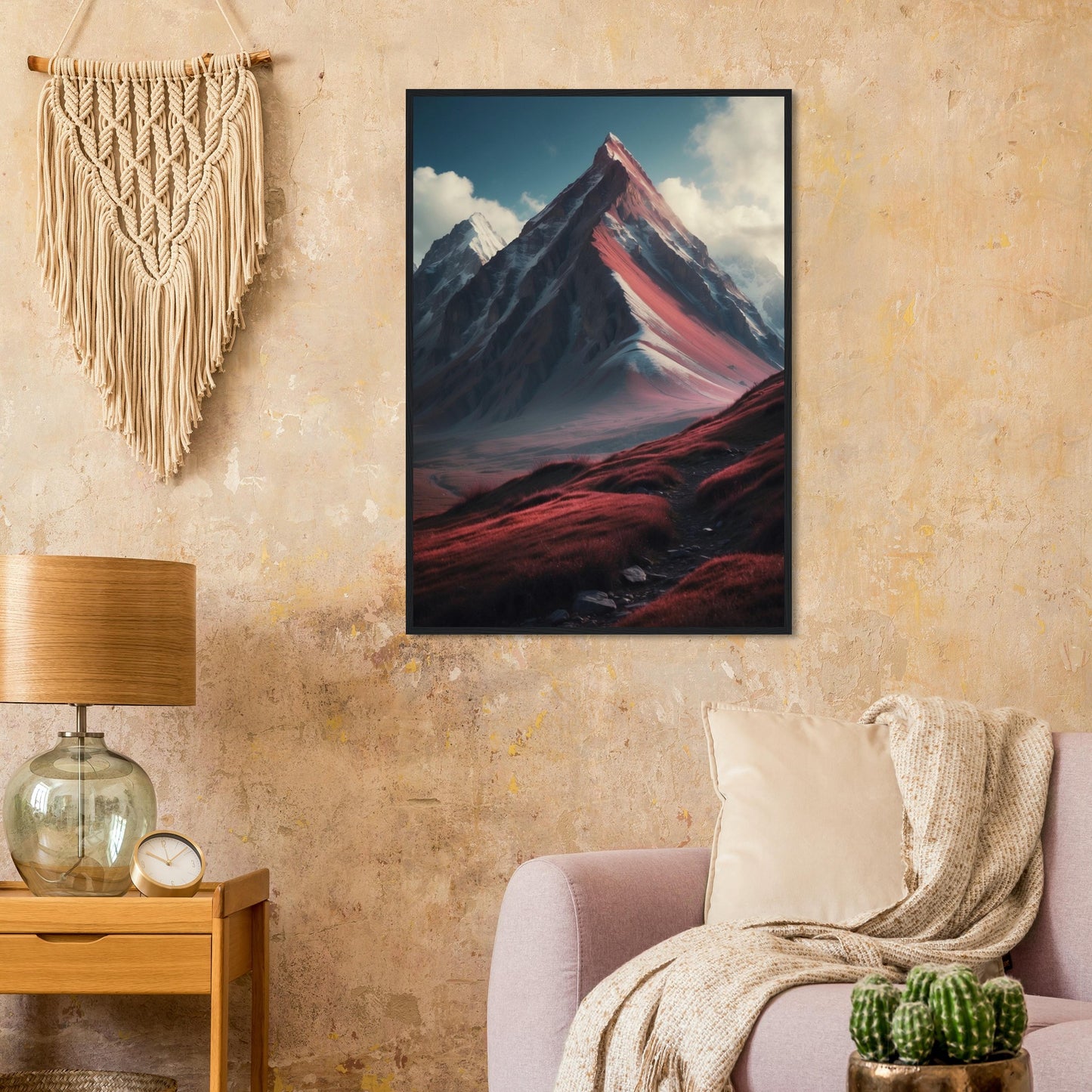 Premium Matte Paper Wooden Framed Poster